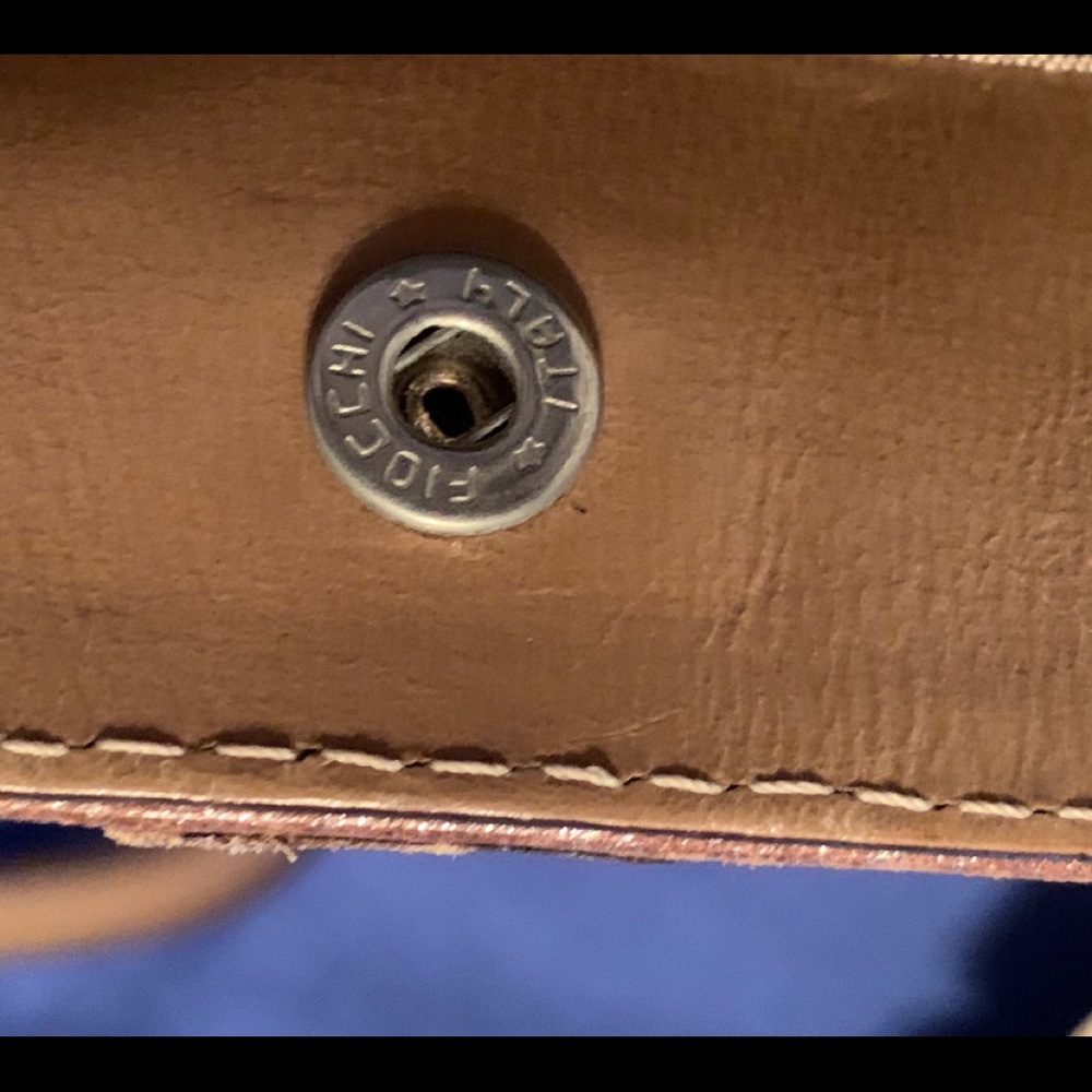 FENDI Logos De Jules Hand Bag Metallic  Vintage - Picture 11 of 12